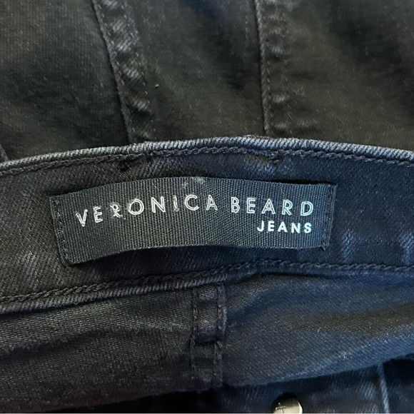 Veronica Beard Debbie Skinny Jean Black Ankle-Crop Jean Women’s SZ 27/4 - Picture 6 of 9